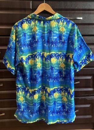 Крутецька трендова гавайка гавайська літня сорочка!2 фото