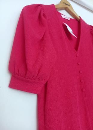 Короткое розовое платье от camaieu2 фото