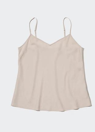 Майка сатинова uniqlo