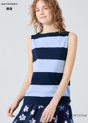 Футболка uniqlo marimekko  без рукавів