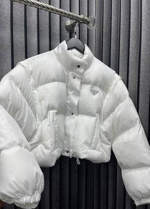 Куртка трансформер в стиле prada