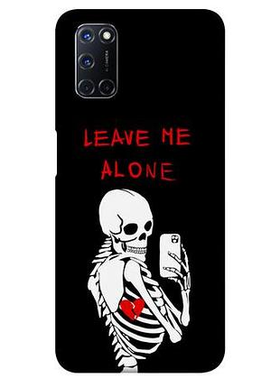 Чехол с принтом на оппо а52 / оппо а72 / оппо а92 leave me alone / чехол с принтом на oppo a52 / oppo a72 /