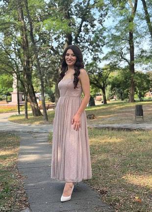Платье вечернее длинное летнее женское c&a