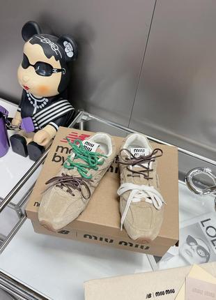 Кроссовки miu miu new balance