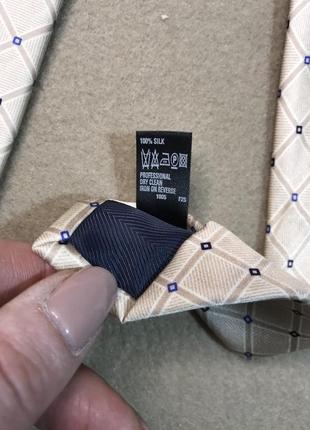 Шовкова краватка,  заміри 149 х 9.54 фото