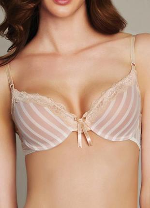 Фирменный бюстгальтер elle macpherson sheer ribbons contour bra svart