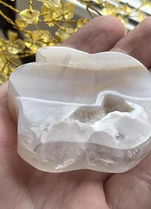 Яблоко агат жеода