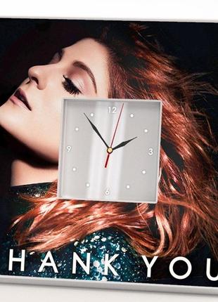 Годинник «меган трейнор. meghan trainor» для фанатів, поп-музика, прикраса інтер'єру в бар, клуб, ка