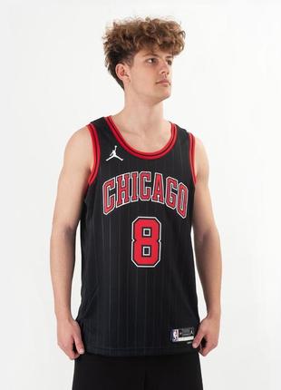 Jordan x nba x chicago bulls  мужская баскетбольная майка-джерси