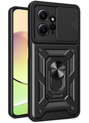 Протиударний чохол на xiaomi redmi note 12 4g чорний / протиударний чохол на сяомі редмі нот 12