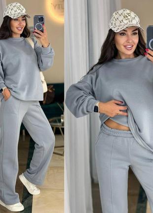 Стильный костюм на флисе 💫new collection7 фото