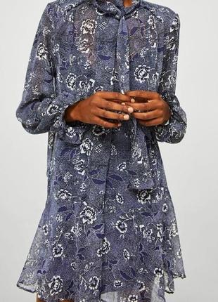 Сукня 👗 коротка  шифонова mango