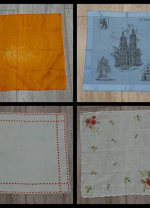 Лот батистових хустинок.