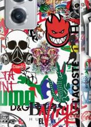 Чохол на oneplus nord ce 2 many different logos "4022m-2589-2448"