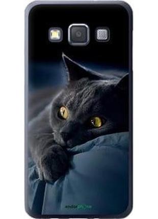Чохол на samsung galaxy a3 a300h димчастий кіт "825t-72-2448"