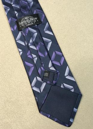 Шелковый галстук, замеры 142х9.55 фото