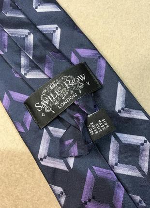 Шелковый галстук, замеры 142х9.57 фото