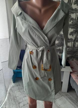 Плаття в стилі тренч