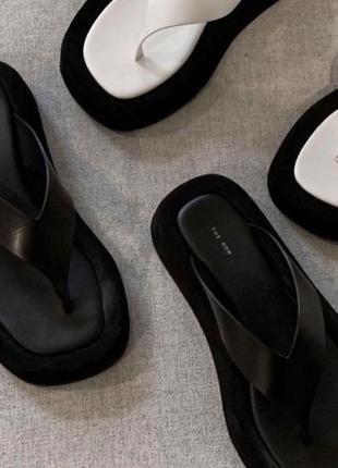 Вьетнамки the row zara шлепки massimo