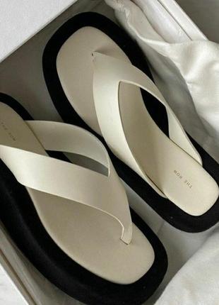 Вьетнамки the row zara шлепки massimo