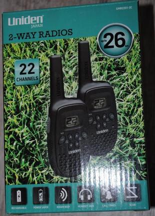 Uniden gmr-2201-2c gmr радіостанція (рація) комплект