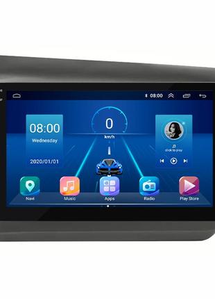 Штатна магнітола lesko 9" honda civic 2011-2015 2+32 4g premium андроїд 9