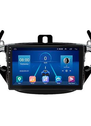 Штатна магнітола lesko для opel adam i 2013-2019 екран 9" 6/128gb 4g wi-fi gps top