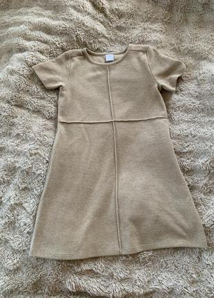 Теплое zara платье/платье для девочки 11-12 лет,152 см
