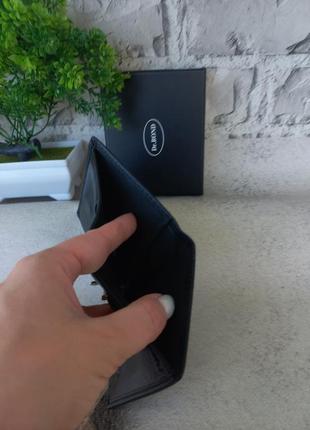 Чоловічий шкіряний гаманець портмоне шкіряне чоловіче2 фото