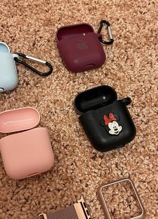 Чехлы для наушников apple airpods 2019 (2 поколения)