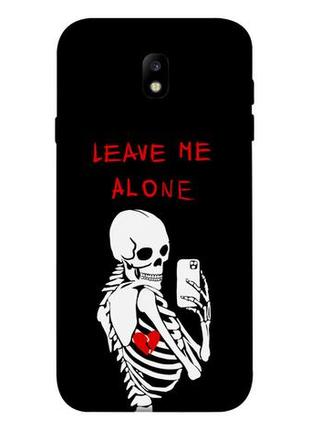 Чохол з принтом на samsung galaxy j7 (2017) leave me alone / чохол з принтом на samsung galaxy j7 (2017)