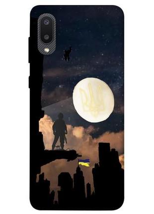 Чохол із принтом на samsung галаксі а02 зсу style 2 / чохол із принтом на samsung galaxy a02