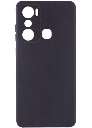 Силиконовый чехол на infinix hot 20i черный / силиконовый чехол на инфиникс хот 20ай