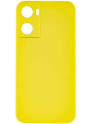 Силіконовий чохол на oppo a57s / oppo a77s жовтий / силіконовий чохол на оппо а57с / оппо а77с