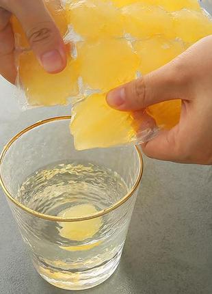 Пакеты 2621 для заморозки льда 240 кубиков одноразовые заливные