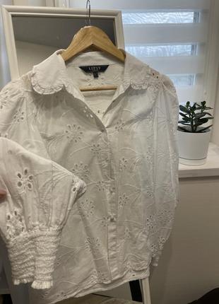 Блуза из прошвы