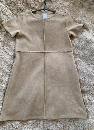 Теплое zara платье/платье для девочки 11-12 лет,152 см5 фото