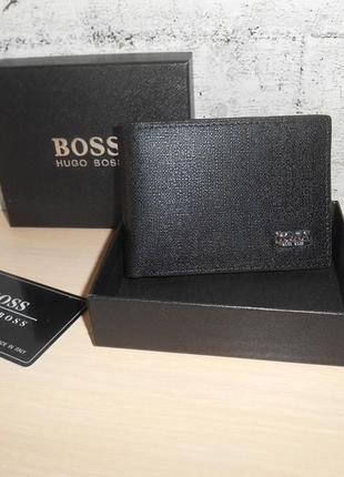 Hugo boss  новый мужской кошелек, кожа, италия 12