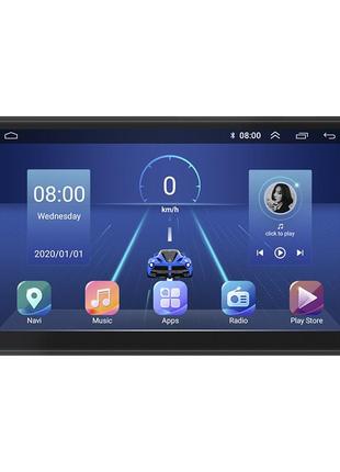 Штатна магнітола lesko для mitsubishi l200 v рестайлінг 2018-н.в. екран 9" 4/32gb 4g wi-fi gps top мітсубіші