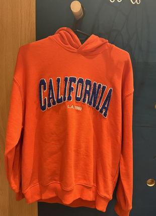 Худи zara 13-14 лет коралл