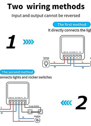 Модуль розумний вимикач wifi 16a модуль для віддаленого керування по мережі wi-fi вмикач вкл/викл5 фото