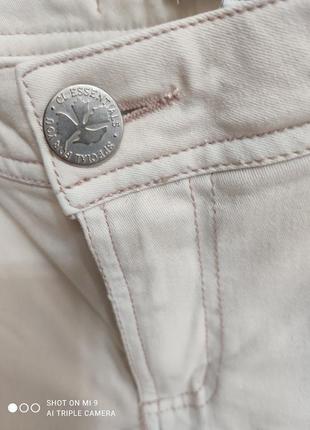 Еластичні бежеві джинси скіні від cl essentials, розмір 294 фото