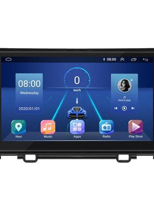 Штатна магнітола lesko для honda cr-v v 2016-2020 екран 9" 2/32gb 4g wi-fi gps top