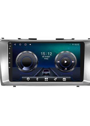 Штатна магнітола lesko для toyota camry vi (xv40) 2006-2009 екран 9" 4/64gb 4g wi-fi gps top