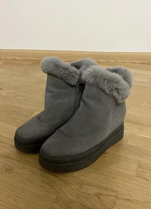 Зимние сапоги на меху