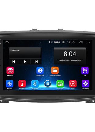 Штатна магнітола lesko для toyota land cruiser 100 series рестайлінг 2 2005-2007 екран 10" 2/32gb wi-fi gps