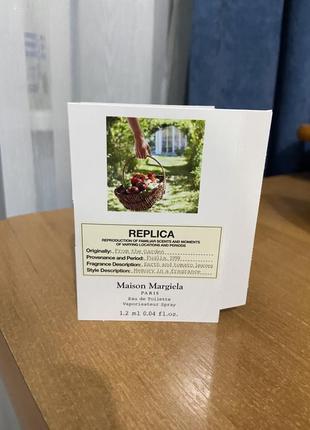Пробник парфум maison margiela replica