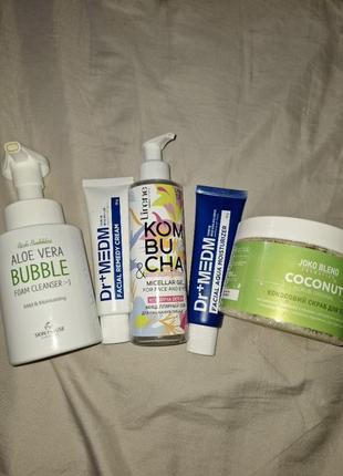 Лот/набор уходовой косметики skin house,lirene,dr medm,joko blend