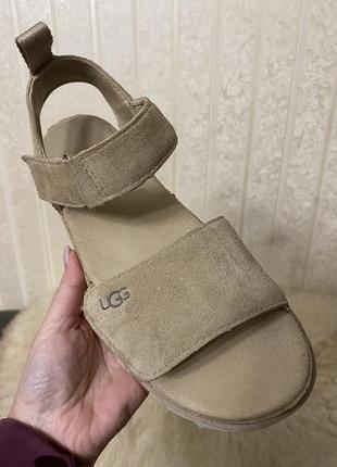 Замшевые босоножки ugg5 фото