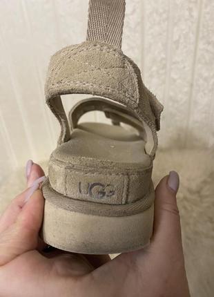 Замшевые босоножки ugg8 фото